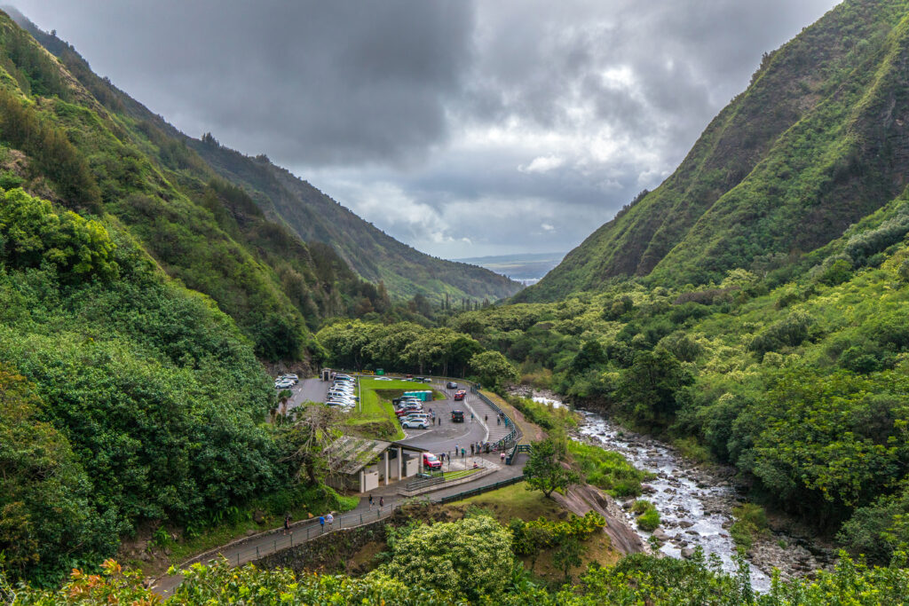 View,Of,Iao,Valley,Near,Wailuku,In,West,Maui,,Hawaii.